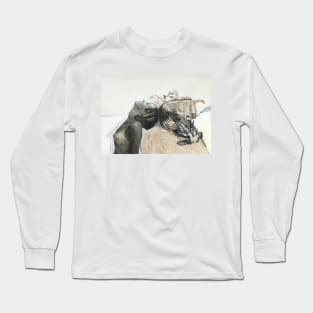 If You Look Up, All of The Junk Will Pour Out. Long Sleeve T-Shirt